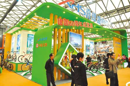 倡导环保 把握时尚——喜德盛锂电自行车吹响国内进军号角