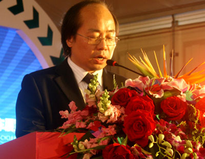访第33届浙江国际自行车电动车展秘书长陈建龙