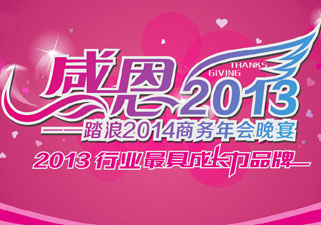 感恩2013——踏浪2014商务年会盛大开启！