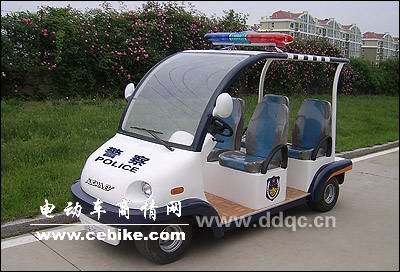 澳柯玛4座电动巡逻车/电动警车