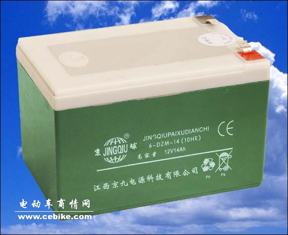 高能电动车亚胶体蓄电池