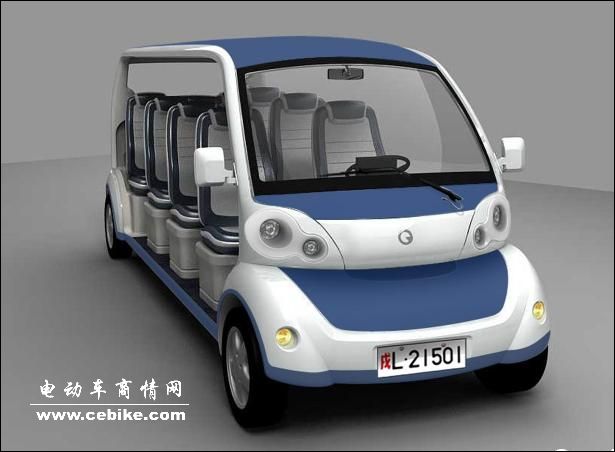 新款八座观光车