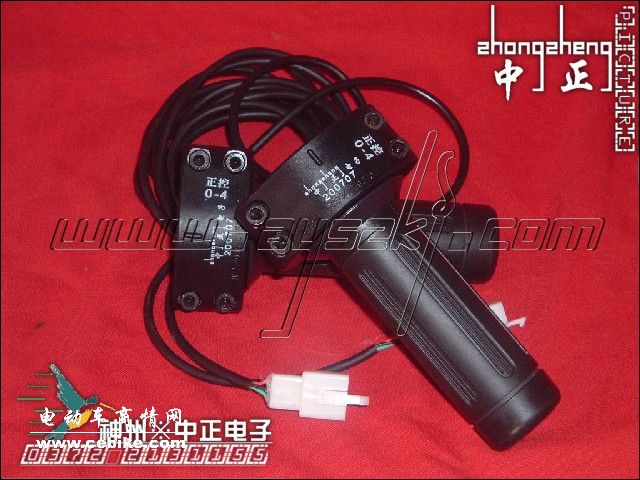 电动三轮车防拉拖转把