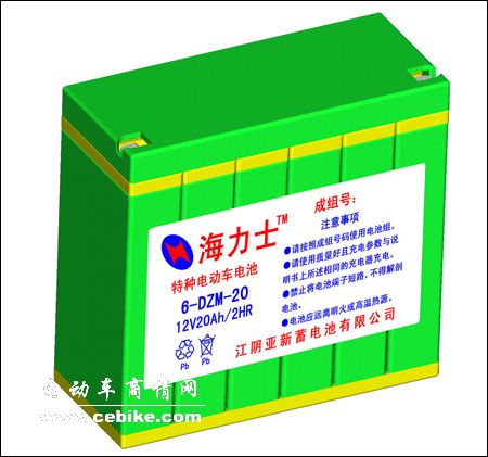 长寿命管式电池，单体电池组
