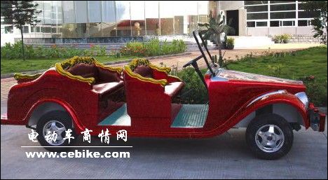 红色八座老爷车
