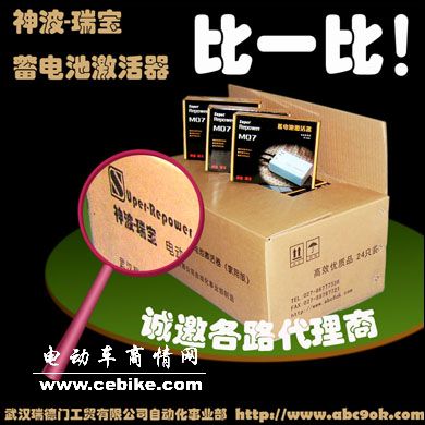瑞宝蓄电池激活器征代理
