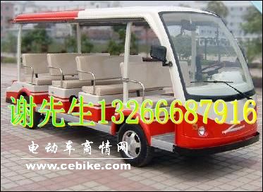 十一座电动观光车