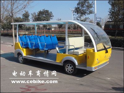 景区电瓶电动观光车|看房电动旅游观光车|电动观光车20090707
