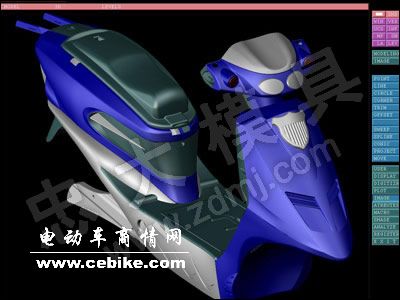 电动自行车模具