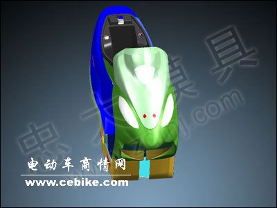 豪华电动车模具