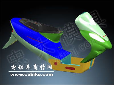 电动车塑胶模具