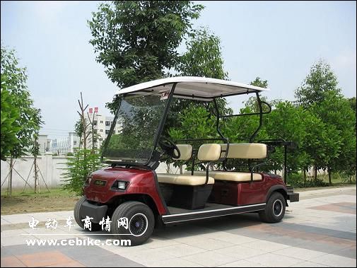 杭州观光电瓶车 4座高尔夫观光车