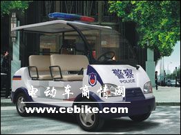 绿能达电动车供应安全优雅的4座电动巡逻车