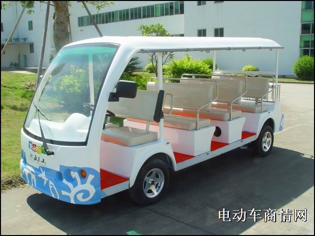 武汉益商电动车 电动观光车