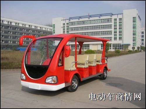 十四座电动观光车,多座位环保节能电动车!