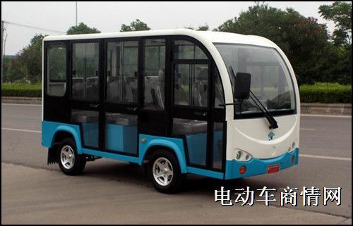 8座封闭电动观光车