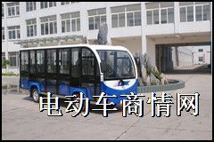 14座封闭电动观光车
