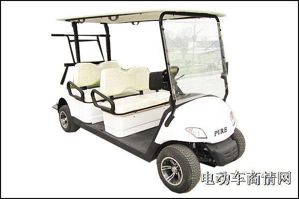 青岛浦锐PURE四座带球童踏板电动高尔夫球车PRJ2042