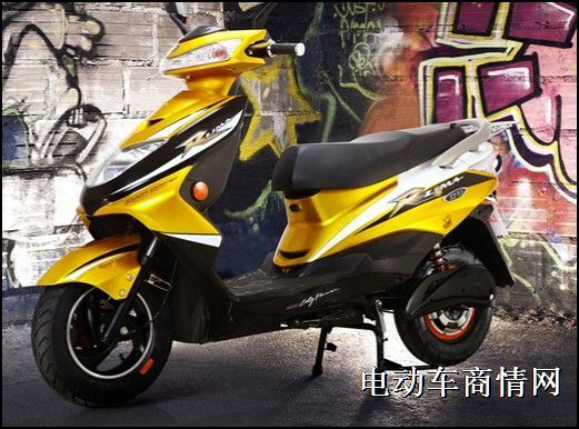 立马炫速马电动摩托车