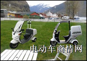 江智邮政快递车