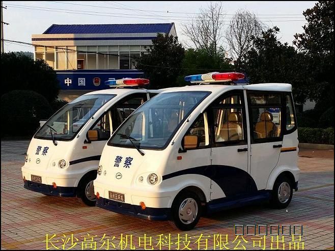 长沙电动封闭巡逻车，全封闭电动巡逻车4座价格
