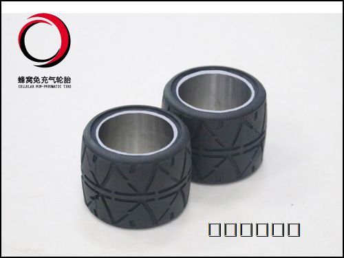 2.5寸免充气轮胎 笔记本滑板车