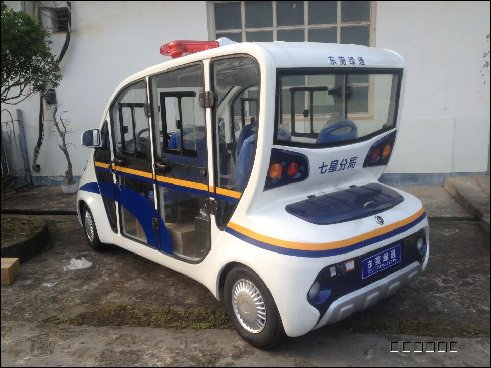 广西南宁封闭式4座电动巡逻车