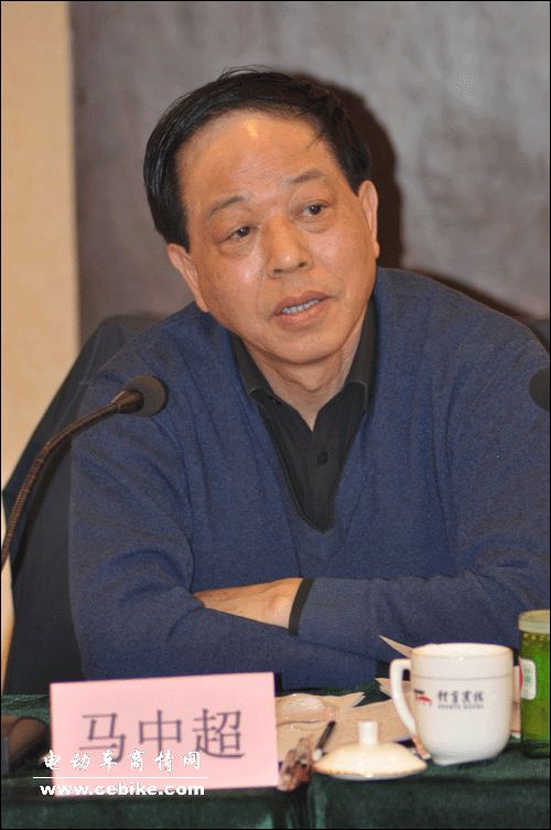 中国自行车协会理事长马中超