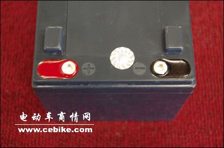 电池端子部位